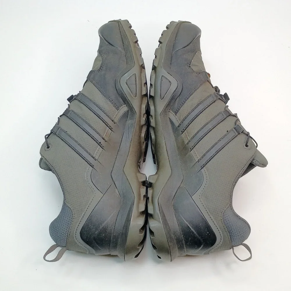 Adidas Terrex Swift R2 GTX Hiking Shoes Men Size 10.5 Grey Gore-Tex BC0383